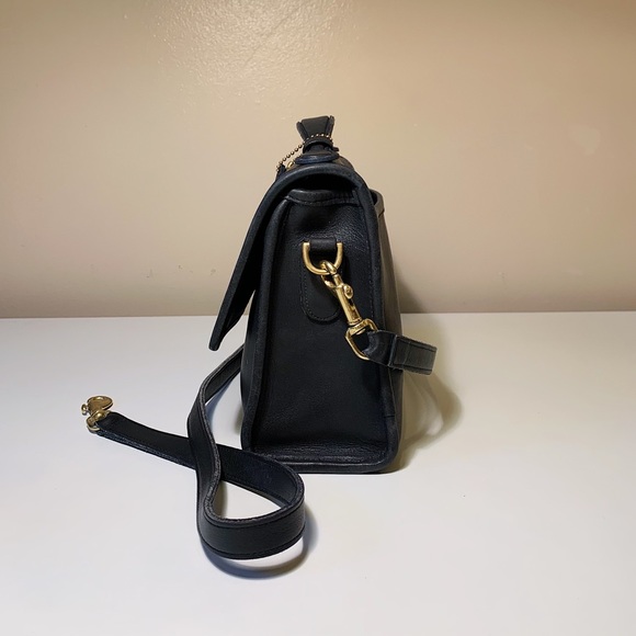 Vintage Coach Court 9870 Black w Hang Tag Made in the United States - Picture 3 of 7